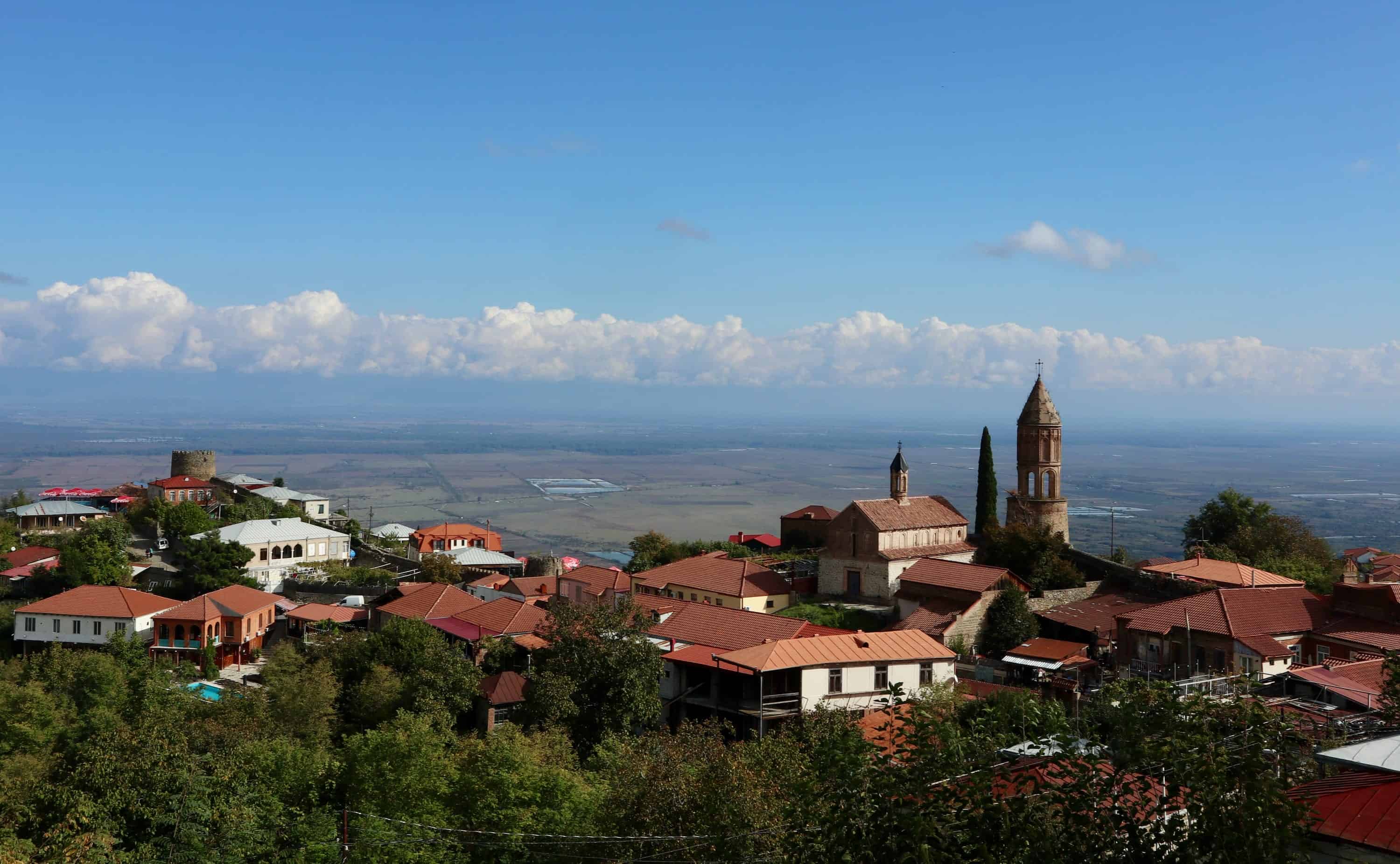 Full day tour to Bodbe, Sighnaghi and Tsinandali Estate including private transfers