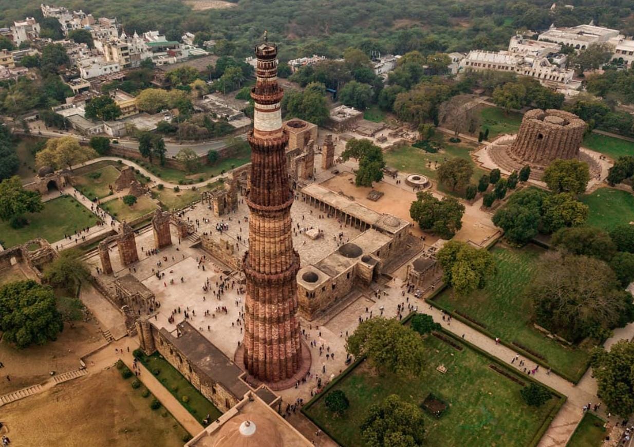Imperial Delhi — Qutab Minar & Humayun's Tomb