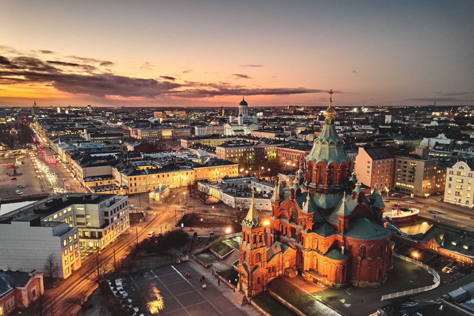 Helsinki City privately guided tour