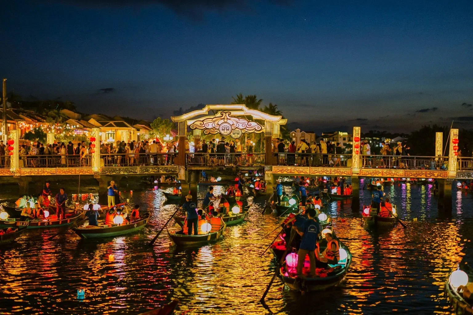 Danang – Marble Mountain – Hoi An Ancient Town – Boat Ride & Release flower lantern Private transfer