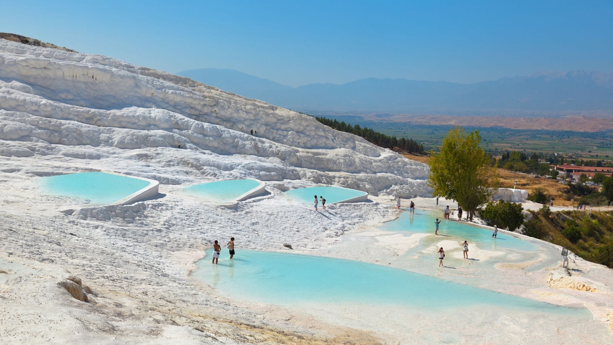 Full Day Pamukkale Hierapolis & Cotton Castle Tour (Cleopatra pool is self payment. Free time will be given for this). Lunch at local Restaurant (pick up/drop off Kusadasi) With Private Transfers