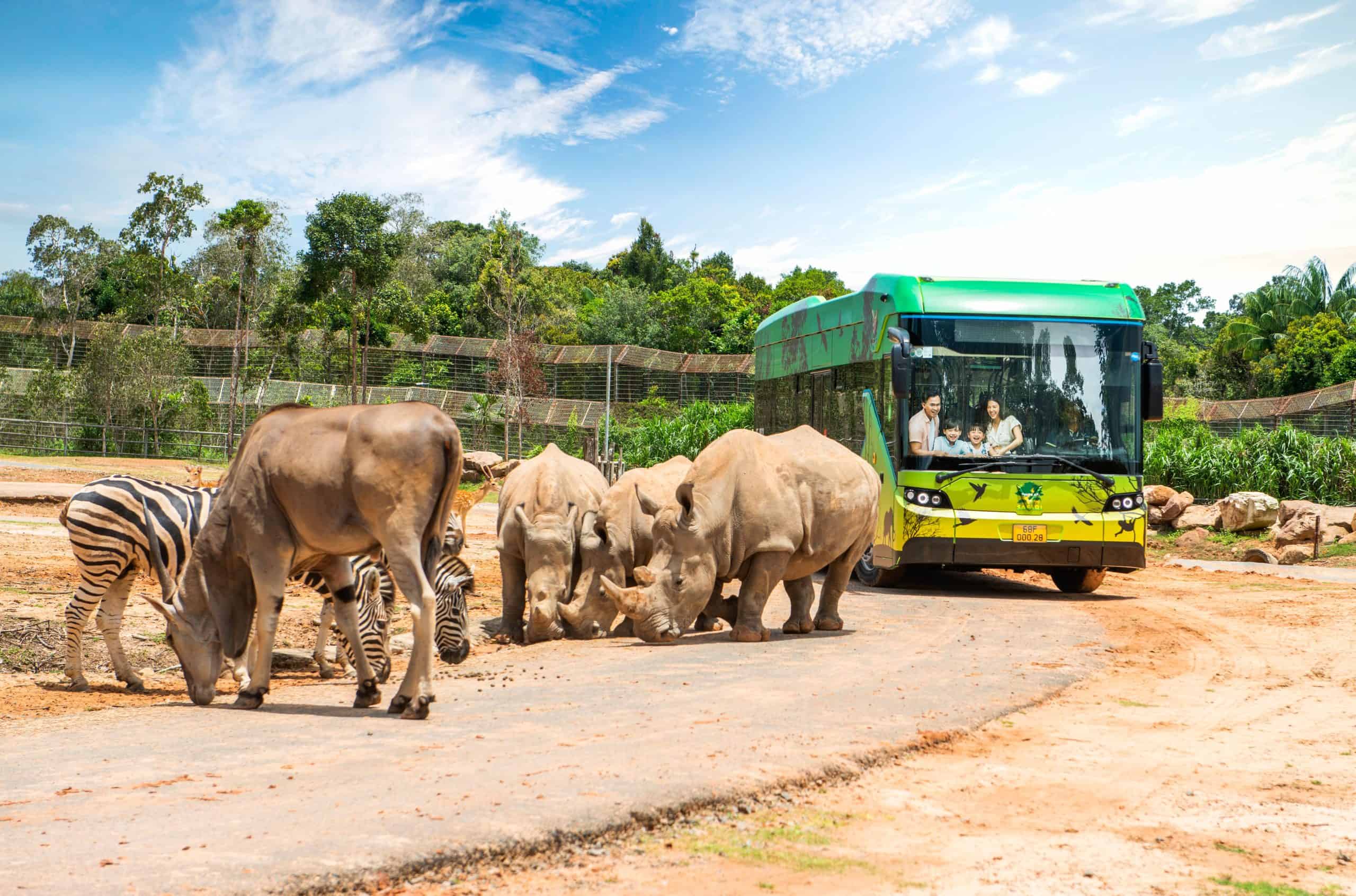 Vinpearl Safari with private transfers
