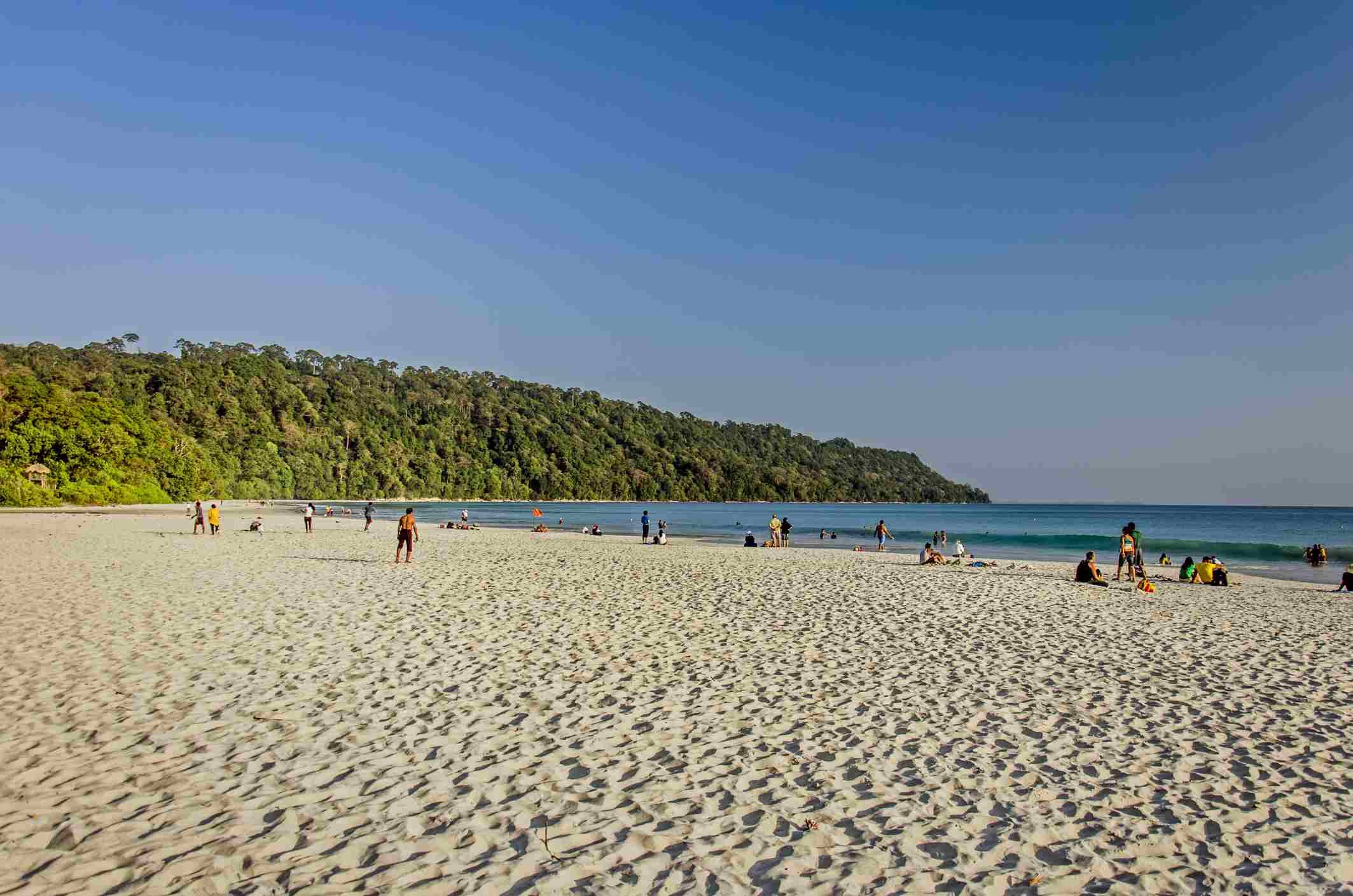 Visit to Radhanagar Beach