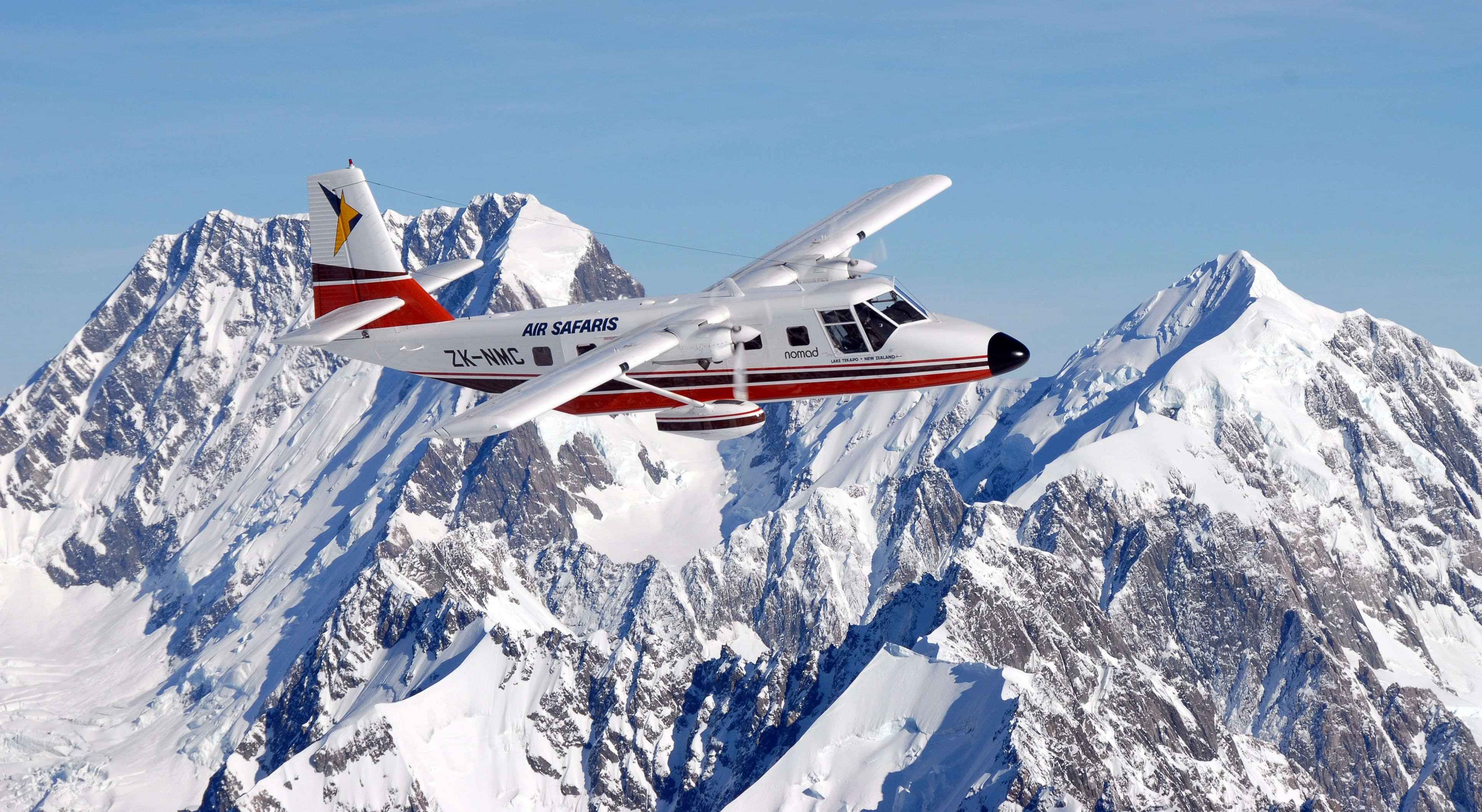 The Grand Traverse Scenic Flight from Lake Tekapo