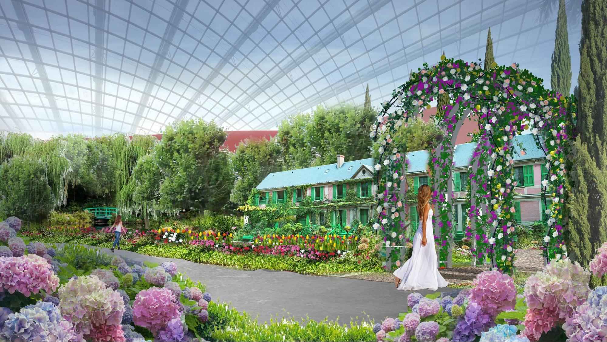 Gardens by the bay (Flower Dome and Cloud forest) on shared basis 