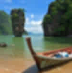 Krabi - James Bond Sightseeing by Long Tail Boat, Sea Canoe with Lunch and shared Transfers by Song Taew / Tuk Tuk - Excluding Island Fee 200THB