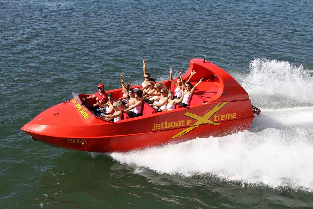 Jet Boat Ride from Main Beach