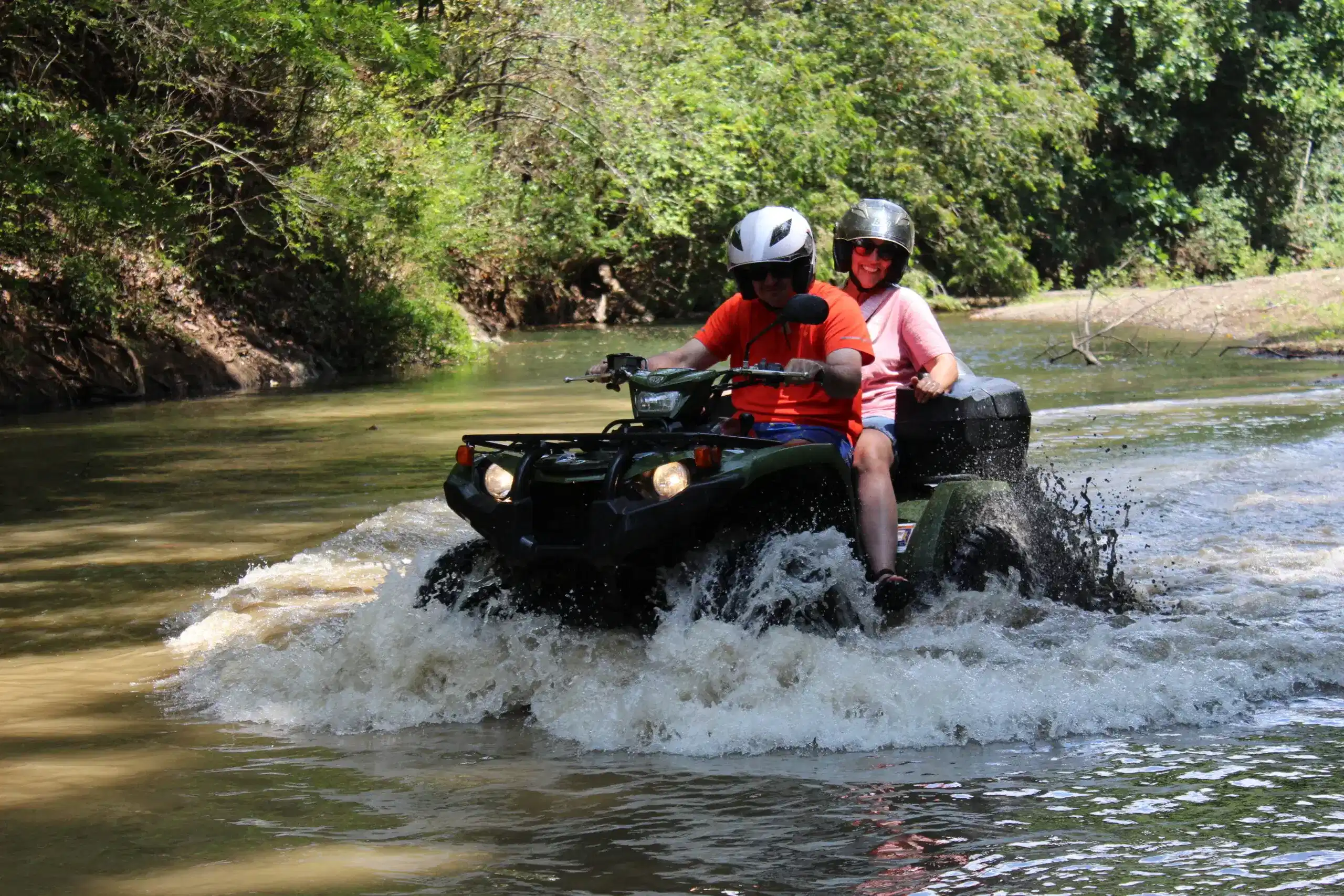ATV 30 mins and Jungle Tour(Emerald pool, Hot Spring) with shared Transfers