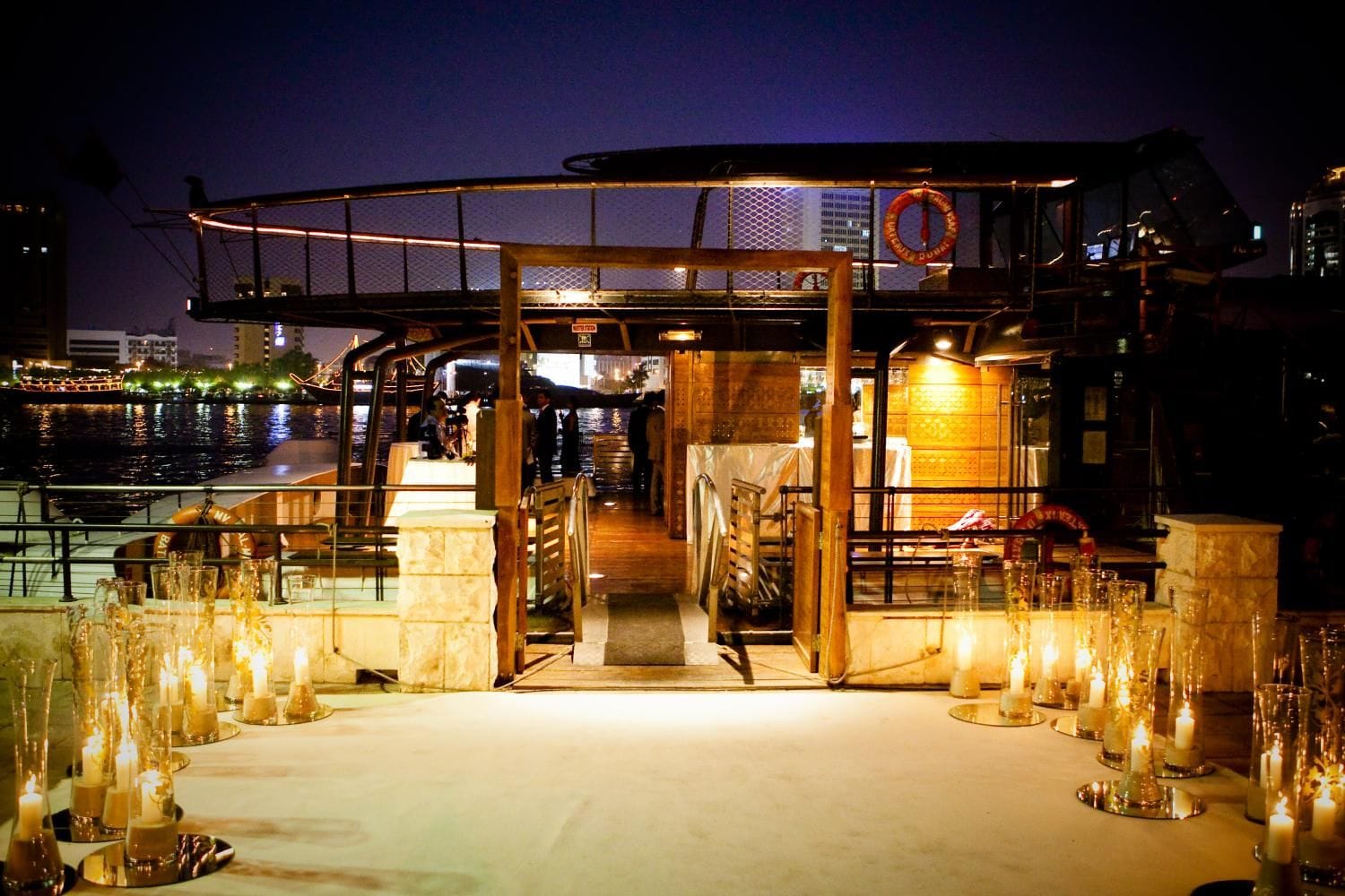 Experience Luxury Dinner Cruise Along Dubai Marina