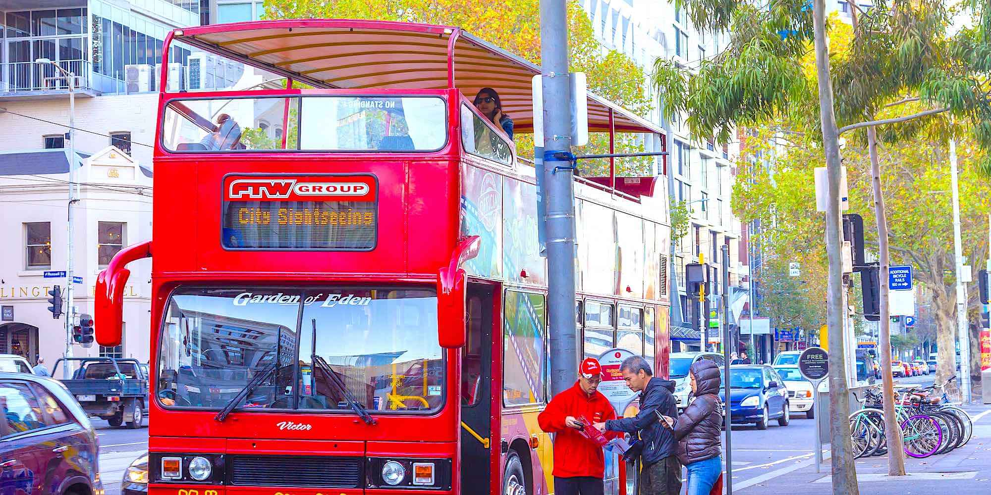 Melbourne Hop on Hop off Bus Tour