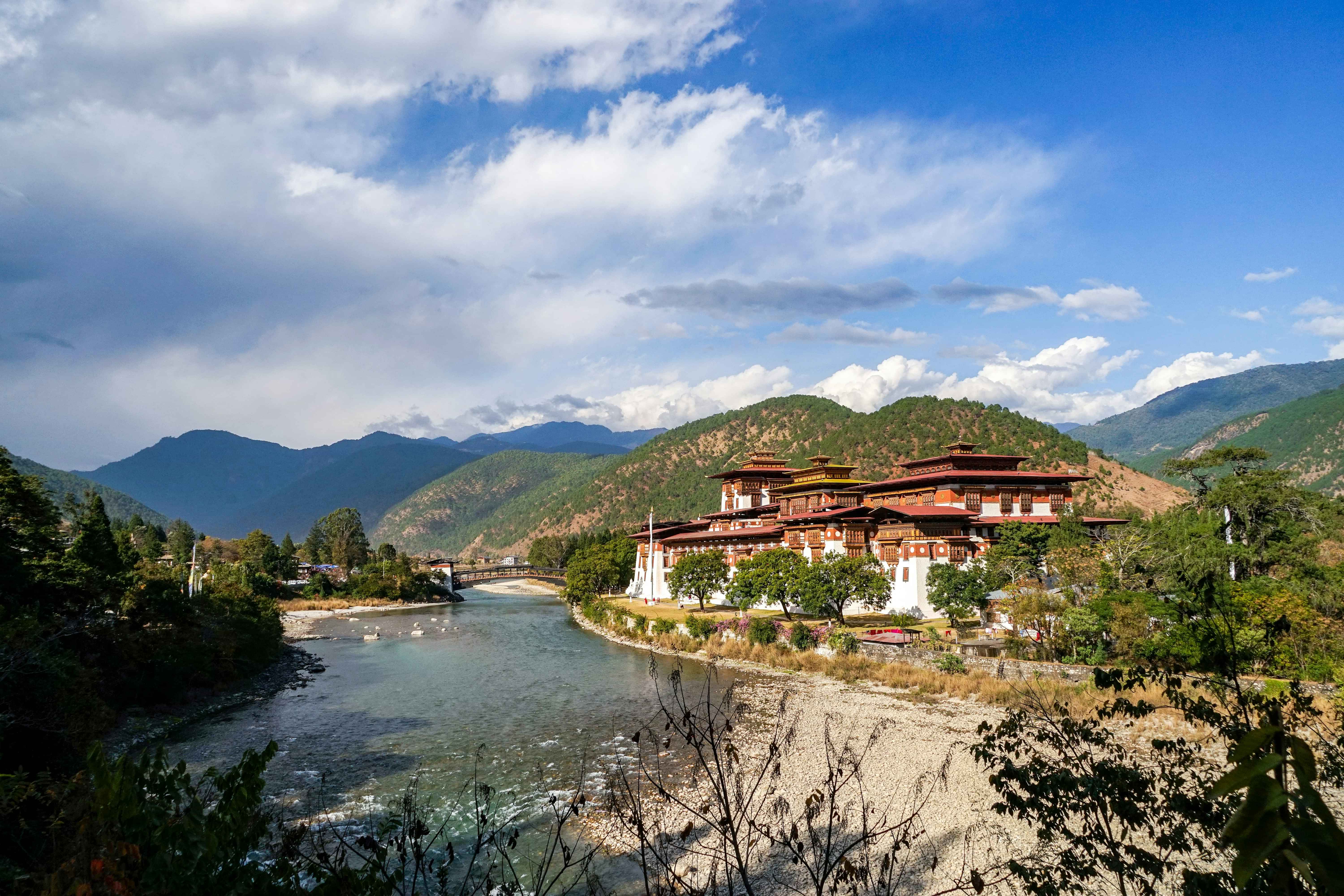 Palatial Wonder: Visiting Punakha Dzong + Longest Bridge