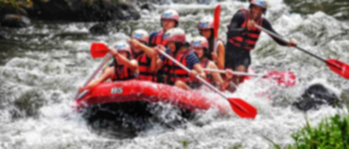 Ayung River White Water Rafting with Lunch and ATV Tandem Ride Adventure (1 Vehicle for 2 People)