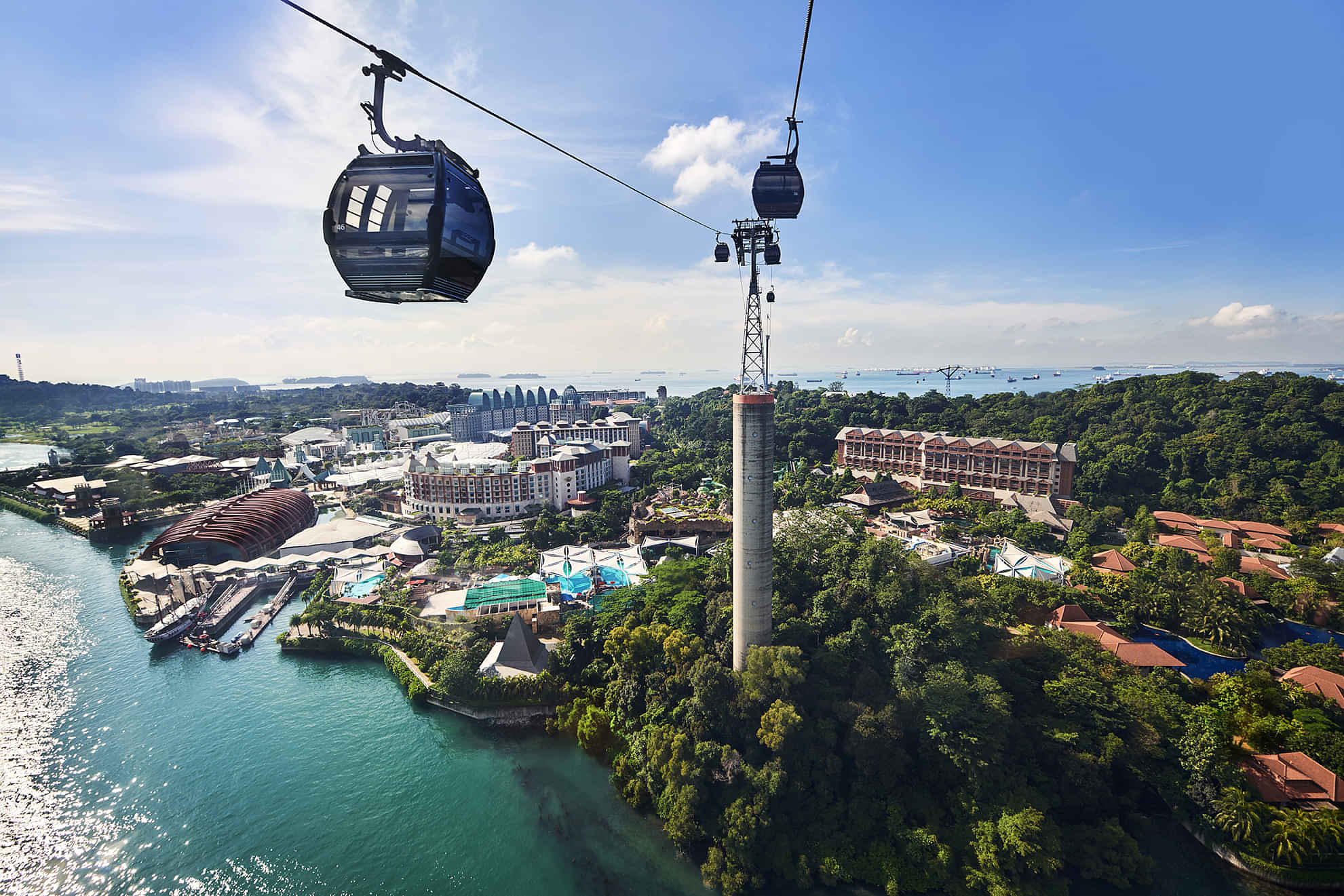 Sentosa - Cable Car (2 Way) (admissions only)