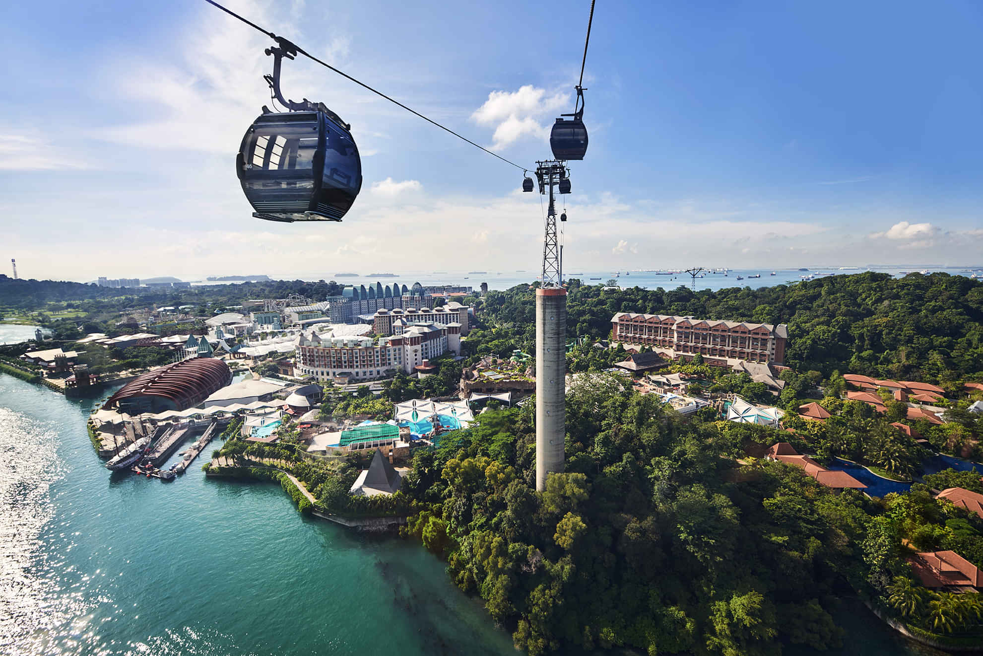 Sentosa - Cable Car (One Way Transfers) - Ticket only
