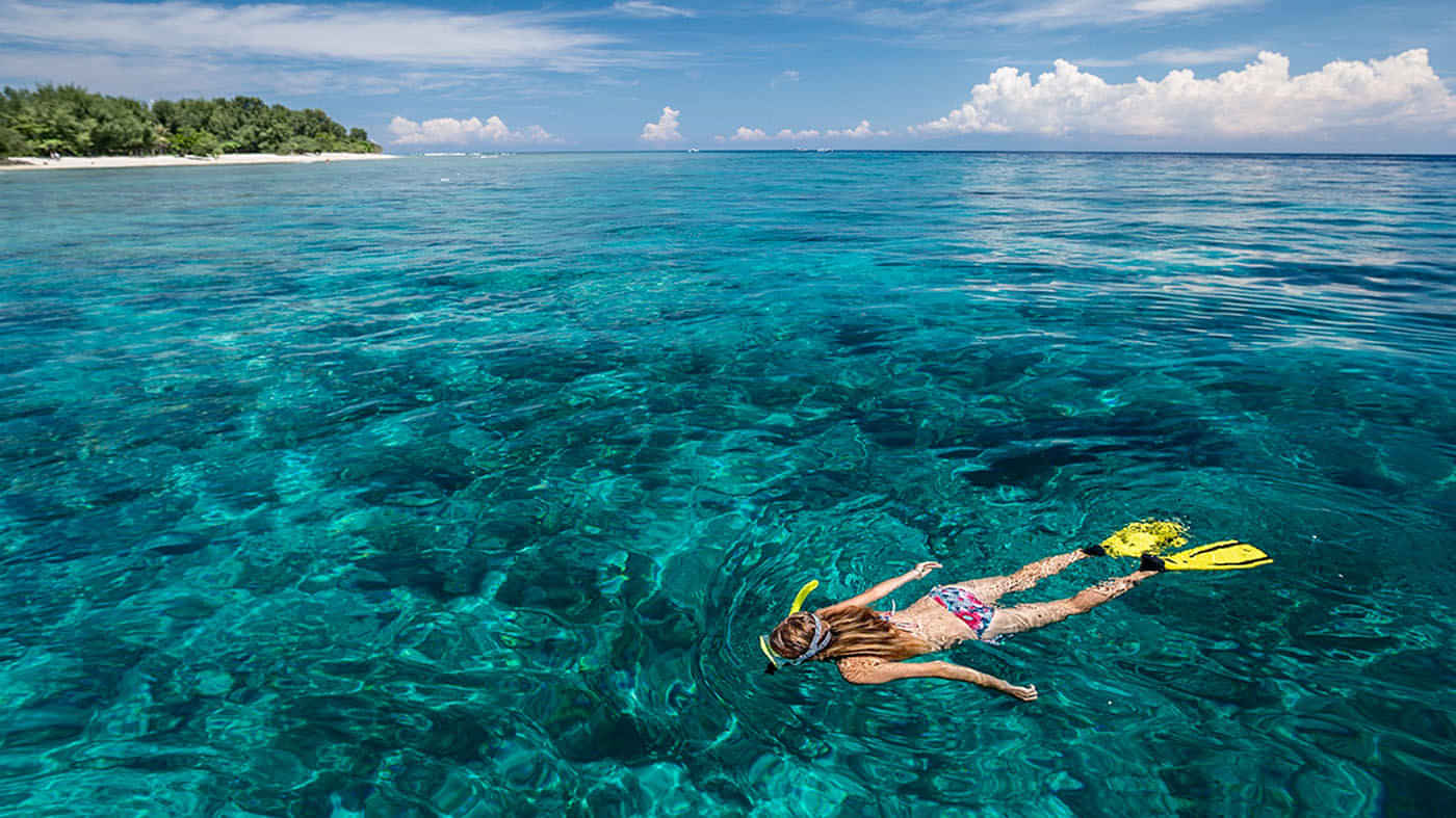 Snorkelling in Blue Lagoon