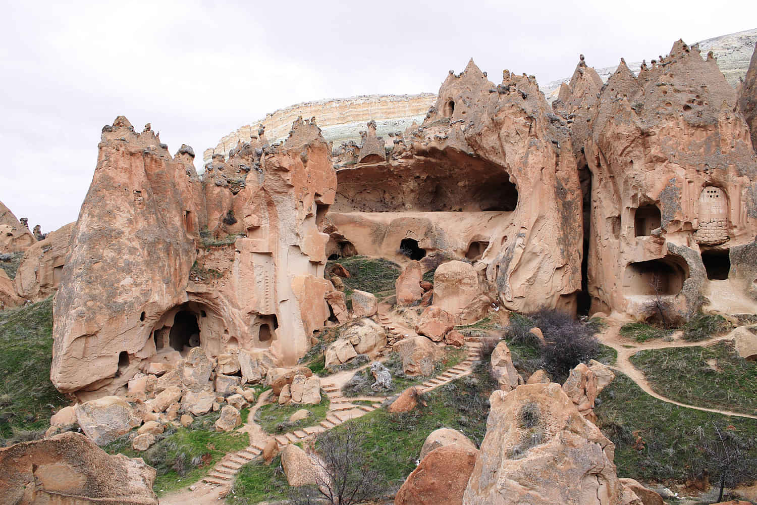 Full Day Cappadocia Red Tour with Zelve Open Air Museum, Dervent Valley, Pasabag, Avanos. Lunch at local Restaurant