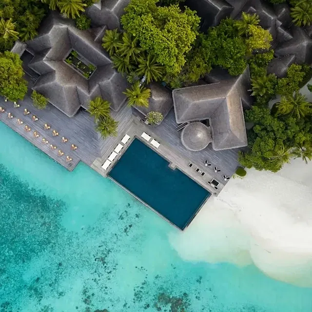 Every Villa, A Pool at Coco Bodu Hithi