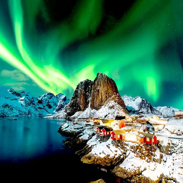 Exquisite 7 Nights Northern Lights Honeymoon Package from India