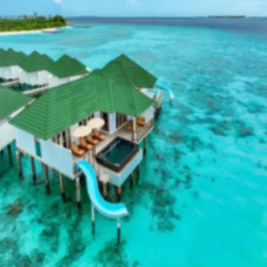 Slide Into the Ocean at Siyam World