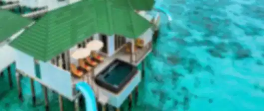 Slide Into the Ocean at Siyam World