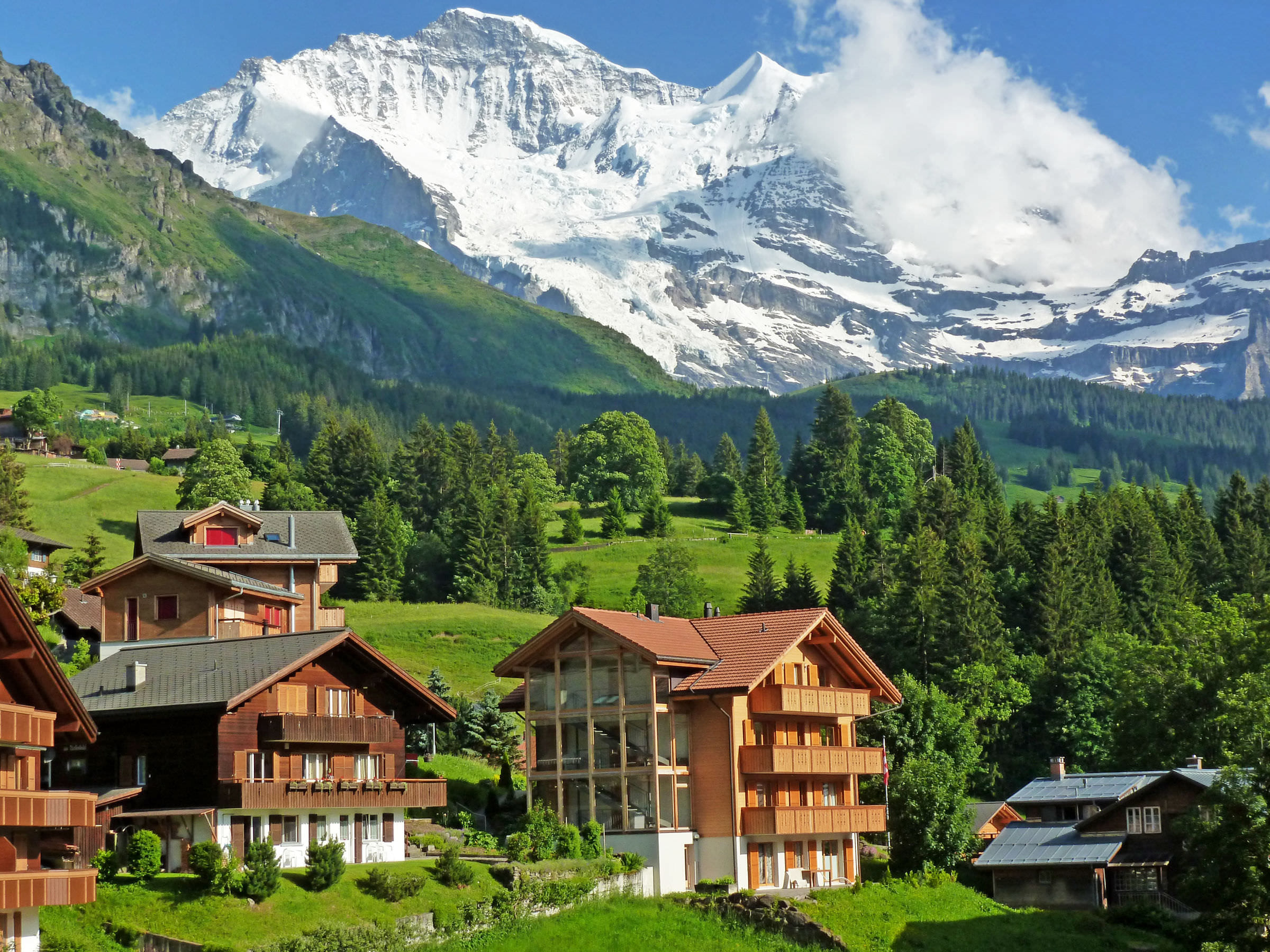 Family Holiday: 9 Nights In Zurich, Rome, Wengen And Naples