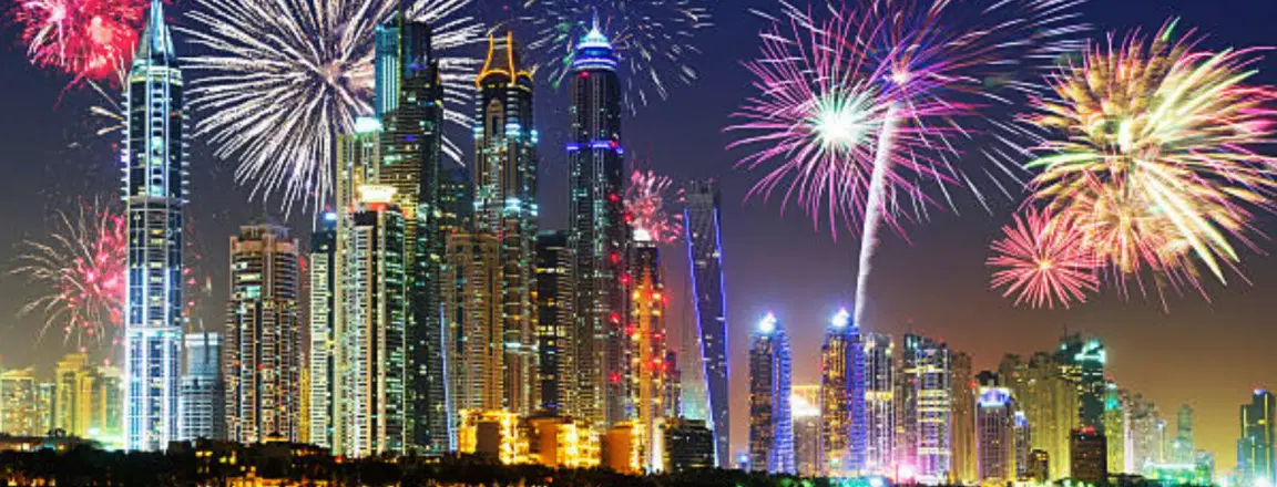 Celebrate new year in Dubai