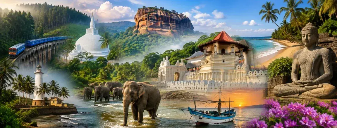Find out the top places to visit in Sri Lanka