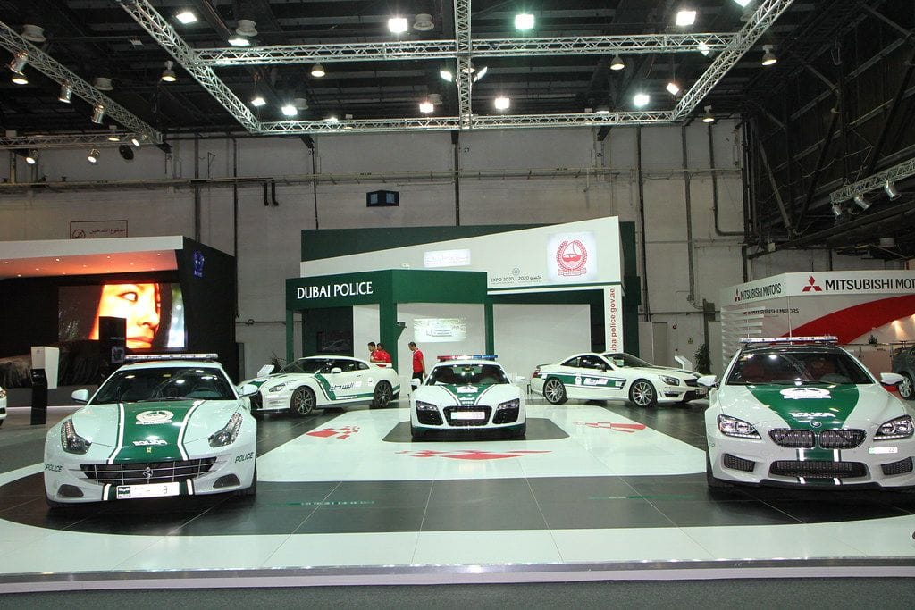 Police Cars in Dubai