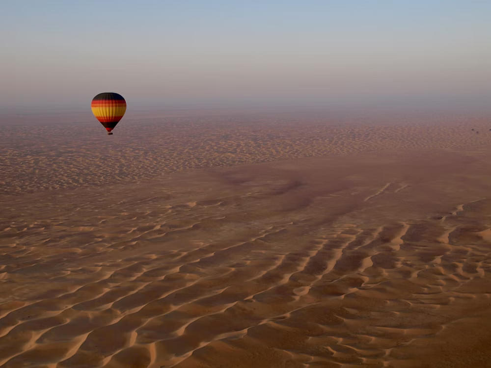 Skydiving in Dubai